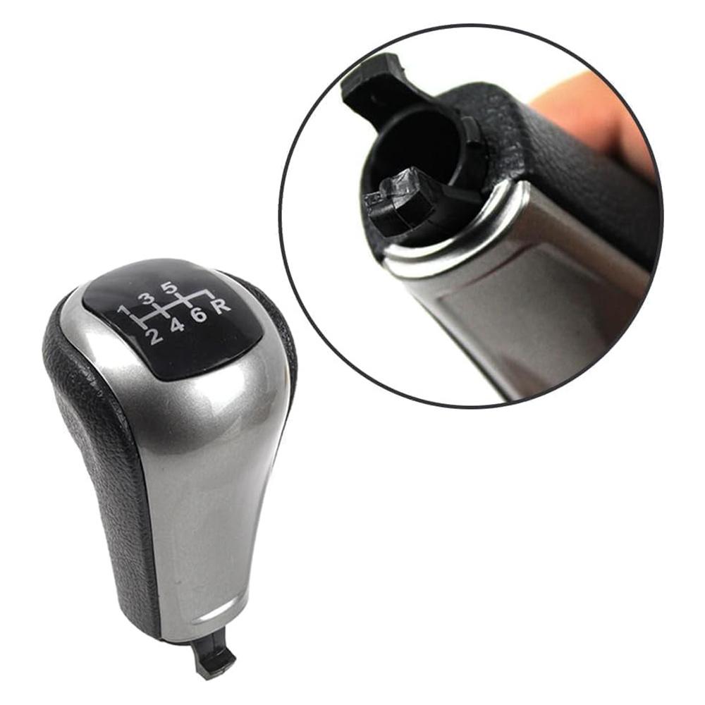 6 Speed Gear Shift Knob with Boot for Honda Accord 08-11