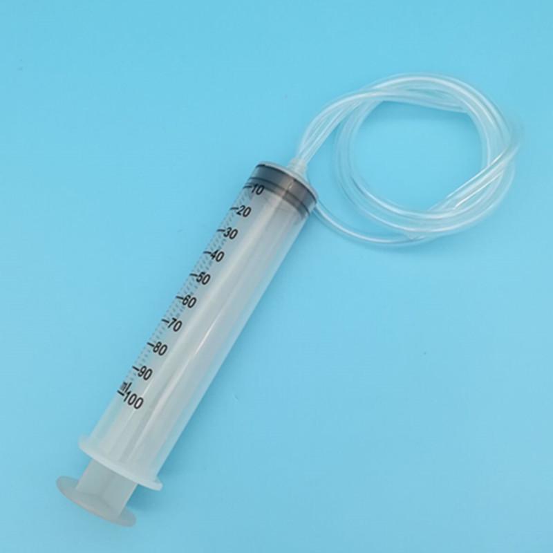 Strzykawka z gwintowanym ustnikiem z rurką igłową i dozownikiem kleju, 50 ml/100 ml/150 ml