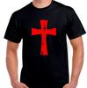 Knights Templar Cross Christian T Shirt Mens Womens Tees Top Tee All Sizes and Colors Religion