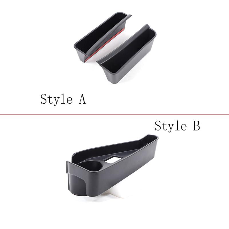 For Subaru Crosstrek 2026 2026 ABS Black Car Center Console Side Storage Box Cup Holder Storage Box Car Interior Accessories