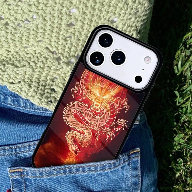 Chinese Dragon Phone Case Cover for IPhone 11 12 13 14 15 16e 17 Pro Max Coque for IPhone 17 Air iPhone 11 Pro