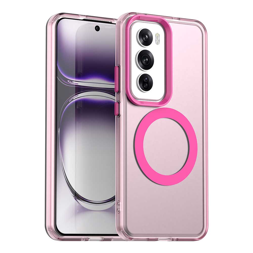 

For OPPO Reno 12 12 Pro Slim Dropproof Shockproof Anti-Fingerprint Magnetic Matte Phone Case Reno 12 China красный