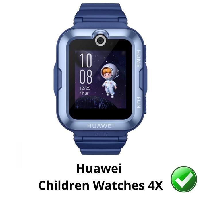 Screen Protector for Huawei Children Watches 4X [6 Pack] Ultra Thin Resistant Protective Plastic Film Phonillico