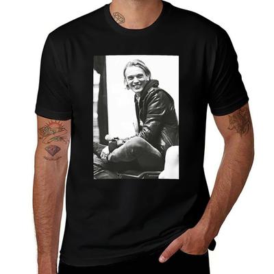 Tolles Geschenk Jamie Campbell Bower Geschenk Für Fan T-Shirt Hohe Elastizität Sport T-Shirt