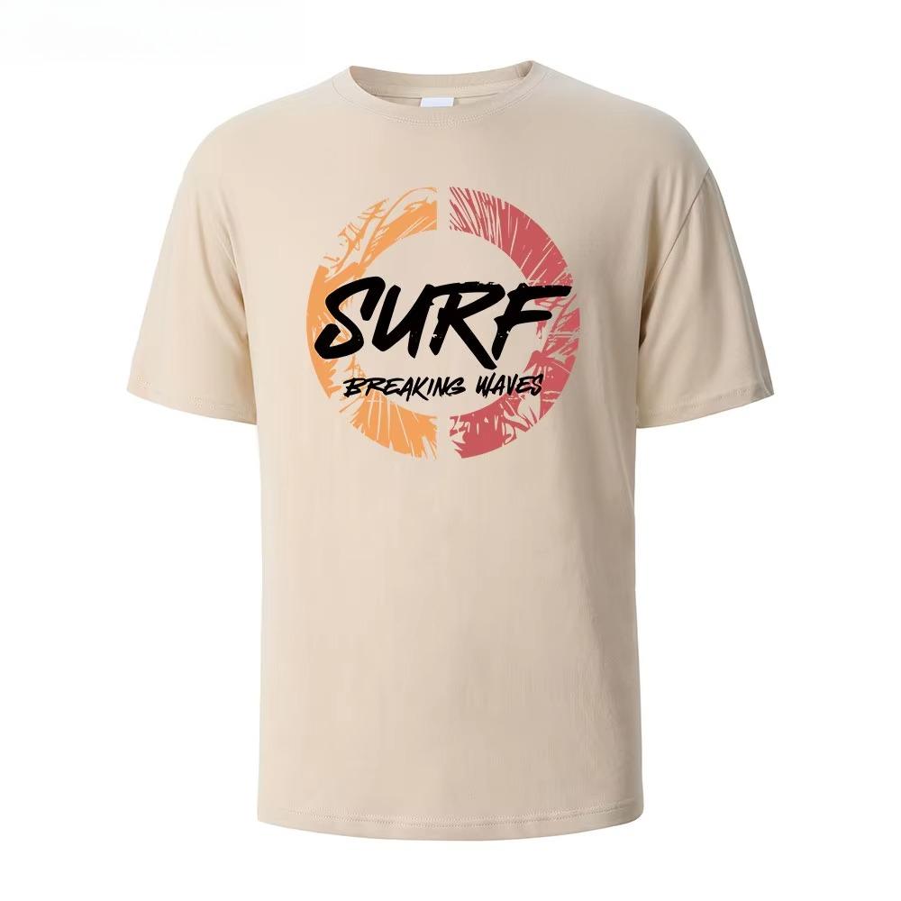 ZX 2026 New Printing Classic Cotton Tee Simple Round Neck Design Breathable Fabric Unisex Short Sleeve Top Men TShirt