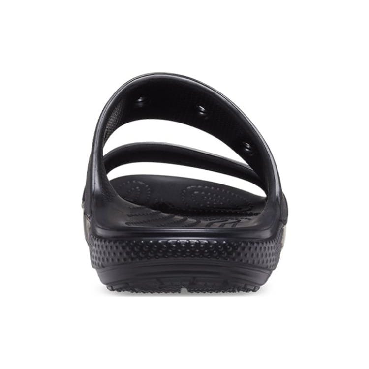 Crocs EVA Leather Patchwork Shoe Unisex Black 206761-001