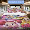 DoReMi Pattern Bedding,Quilt Set Quilt Cover Pillowcase Home Birthday Gift (1*duvet cover+2*pillowcase,without core)XSJT0917011