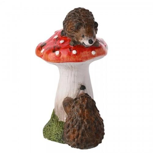 Country Living Hedgehogs & Toadstool Ornament