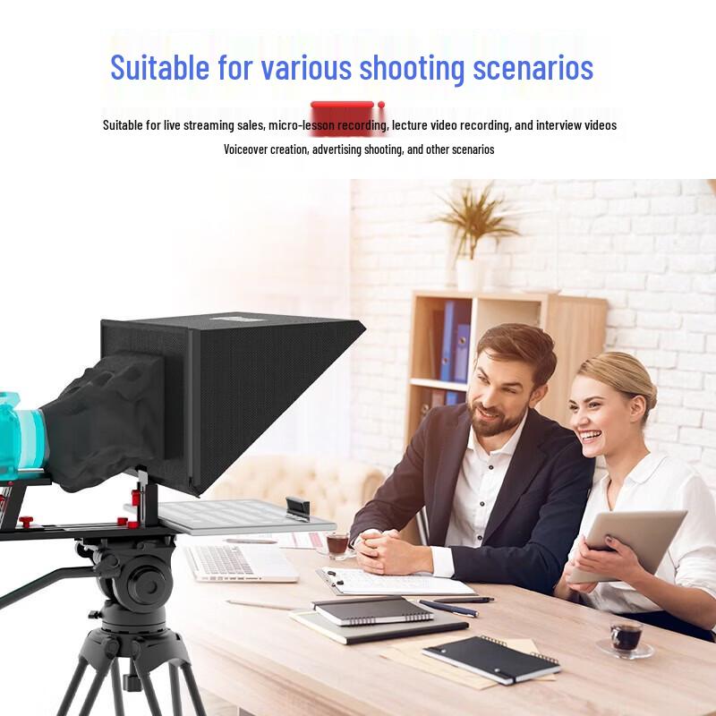 JiaShiYing JS12PLUS AI Voice Teleprompter