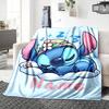 Custom Name Lilo Stitch Dreamscape Blanket for Couch & Bed, Plush Cozy Fuzzy Blanket Super Soft & Warm Blankets for Fall and Winter. 0908408