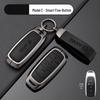 Compatible Key Case for Trumpchi GS4, GS3, GS5, GA6, GA3, GA4 - Metal Leather Car Accessories