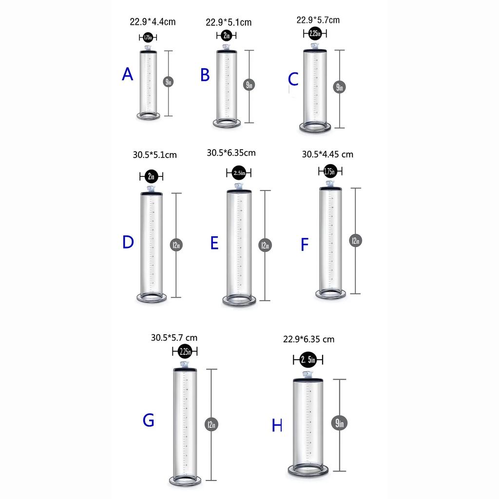 Male Penis Enlarger Vacuum Pump Penis Enlargement Enhancer Adult Sex Toy for Men Lasting Trainer Erotic Products Vacuum Cylinder