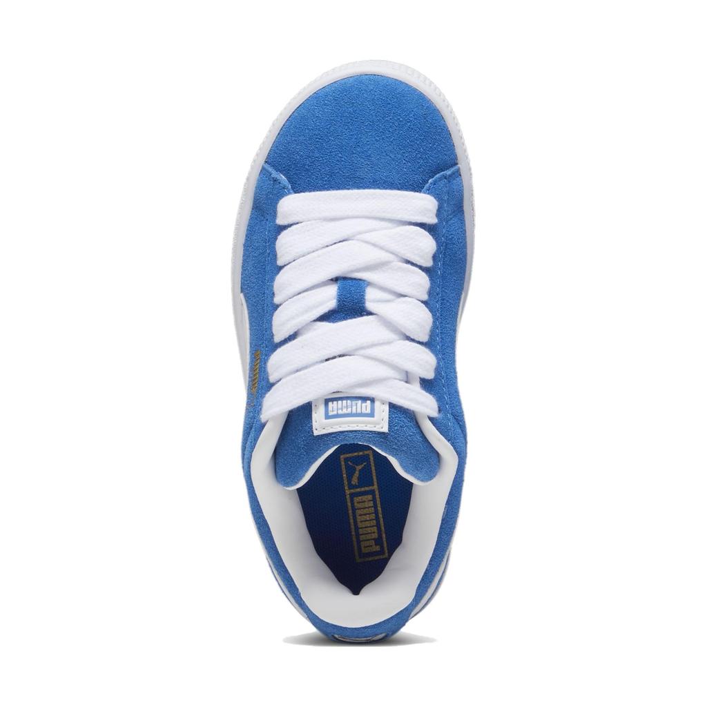 Puma Suede XL Little Kid Team Royal Blue Men Sneakers White 396578-01