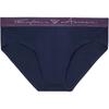 Elastic Color Block Logo Jacquard Briefs Men Underwear EM000360-AF10783-UB102