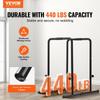 Dip Bars, 440 Lbs Capacity, Heave Duty Dip Stand Station with Adjustable Height, Fitness Workout Dip Bar Station Stabilizer Parallette Push Up Stand,