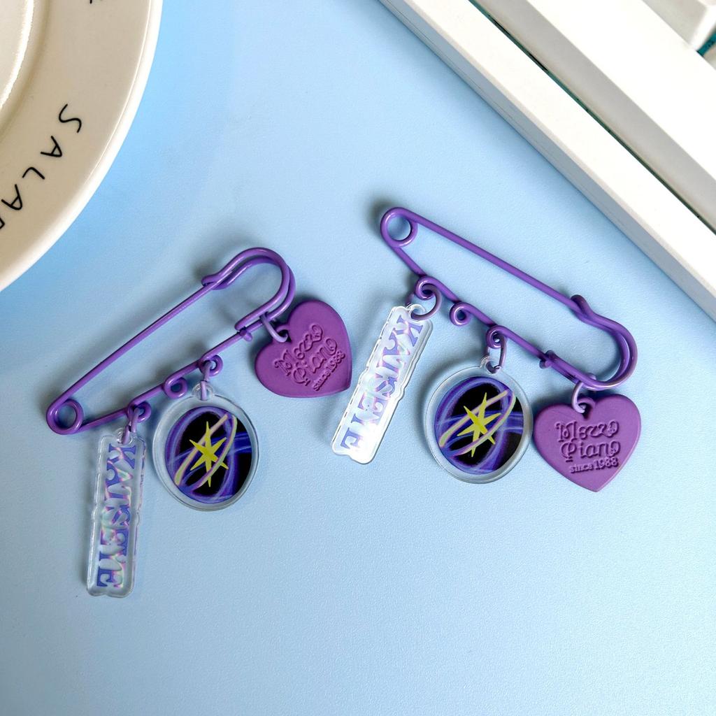 Cartoon Anime Brooches, Colorful Ornaments, Clothing Shirt And Suit Decorative Pins, Hip-hop Accessories, Lapel Pin Decorations