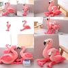 Flamingo Plush Toy Pillow Cushion For Kids Soft And Cuddly, Short Plush Fabric, Pink, 25cm/35cm/50cm