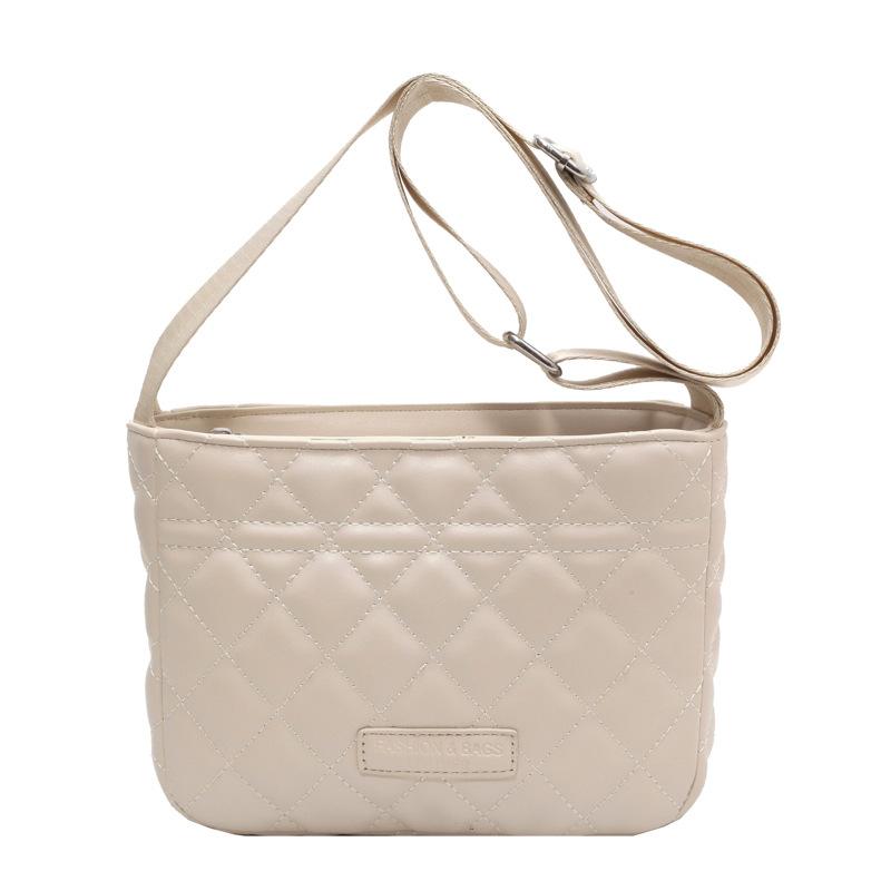 

Original bag Women s messenger bag Rhombus casual broadband shoulder small square bag Premium sense simple small bag New light luxury