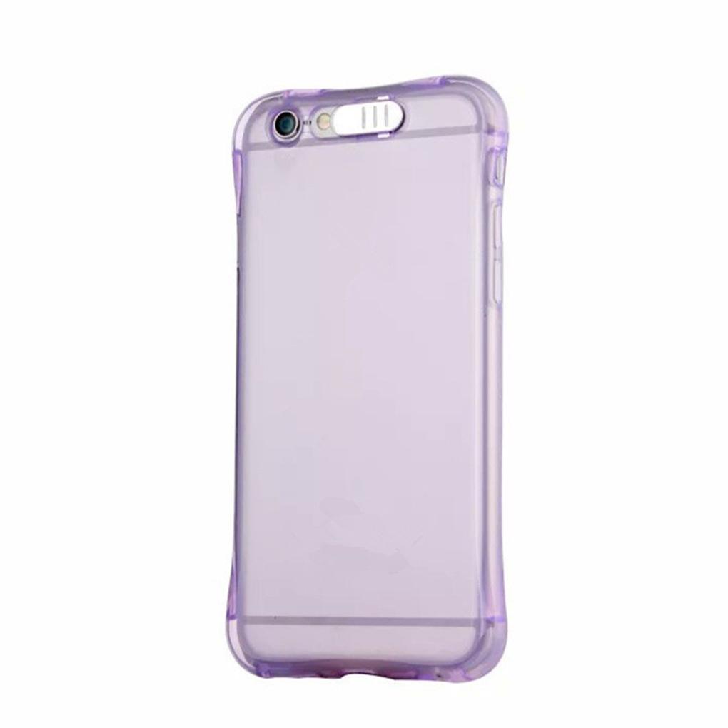 LED Flashing Shockproof Clear Case Light Up Soft Cover X 6 7 8 Plus