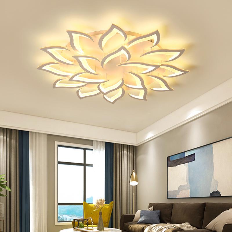 Recommended LED Acrylic Ceiling Light: Modern, Button-Type Design for Living Room (10-15 Fixtures)