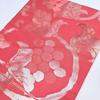 Used H-864 Nagoya Obi Nagoya Tailored New Unused Pure Silk Pulled Leaf Nine Size Flower Pattern