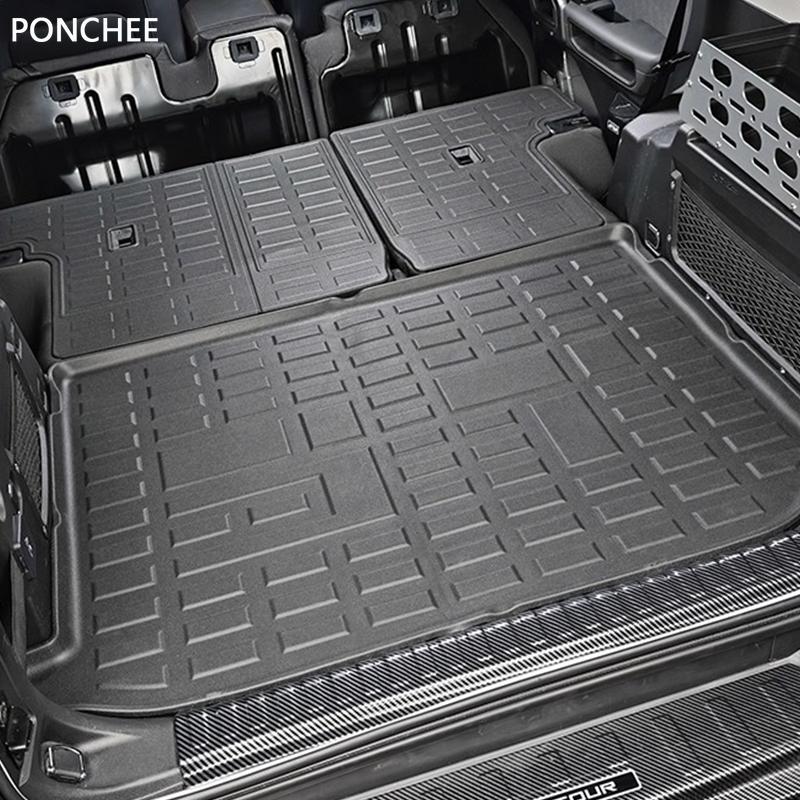 For JETOUR T2 Shanhai T2 2024-2026 Trunk Mat Waterproof and Dirt-resistant Five-seat Model Automobile Modification Supplies