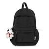 Schoolbag Japanese bow girl schoolbag ins style Korean version simple and versatile junior and high school students small fresh backpack
