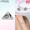 Authentischer Kupfer Eiffelturm Pyramide Reise Länderflagge Anhänger Kompatibel Mit Armbändern Halsketten Perlen Anhänger Damen DIY Schmuck