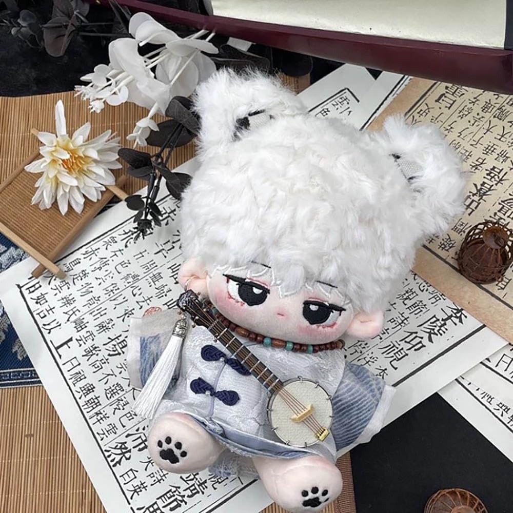 AXLUCE Plush Clothes - Plush Clothes for 20cm Doll (Black)