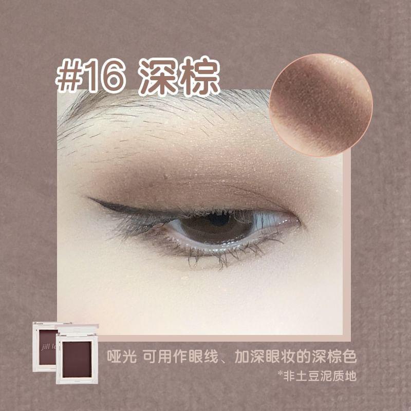 JILL LEEN - New Glitter Eyeshadow Single - 6 Colors