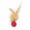 Colorful Elastic Cat Training Toy - 4CM Turntable Ball Ping Pong Play Ball