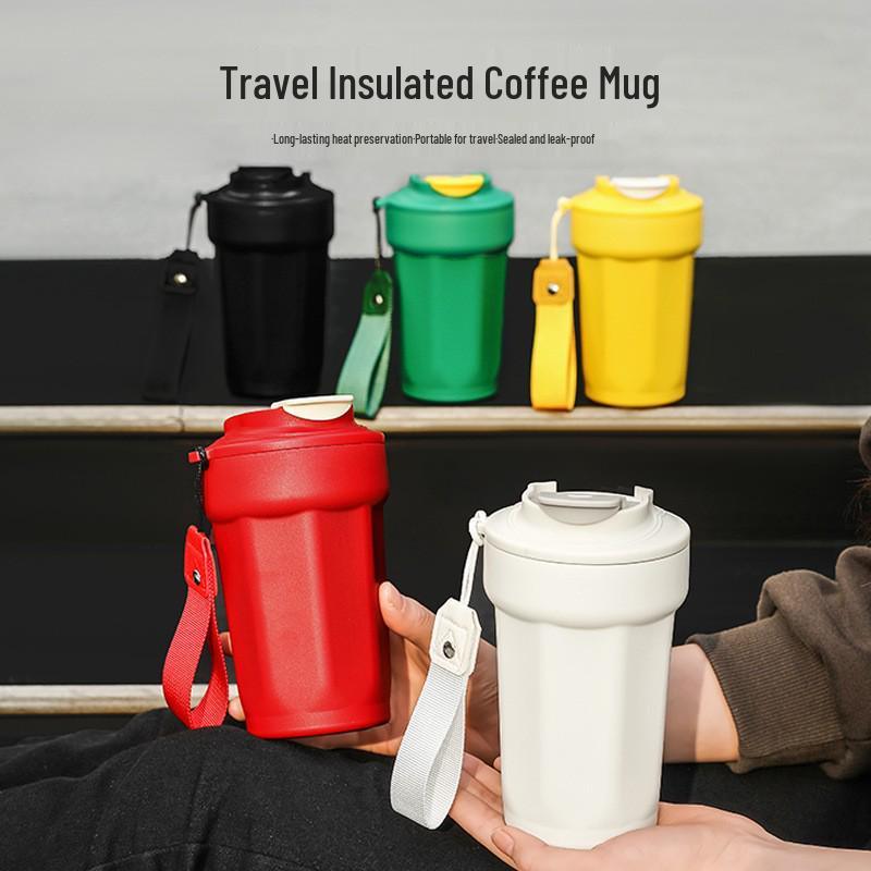 316 Stainless Steel Insulated Travel Mug - Double-Layer Coffee Cup for Men and Women