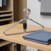 Stainless steel Foldable Metal Hangers Non-Slip Collapsible Clothes Space Savers  For Home