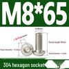 ISO7380 Stainless Steel Hex Drive Dome Head Screws - M2 to M16