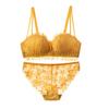 Spitzen-Bandeau-Push-Up-BH mit doppelten Trägern