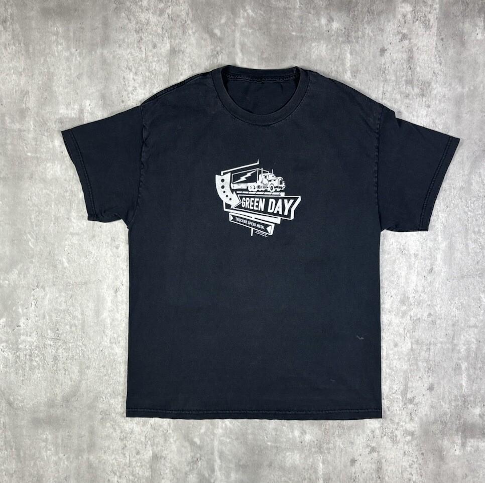 Vintage Green Day 2004 Tour Band T Shirt Black size M XL