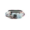 New Polyester Fanny Pack Medium Size Unisex Dusty Blue Yarn DZ3758-085