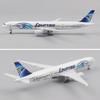 Toy Planes 20cm Air Egypt B777 Airways Airlines Metal Scale Aircraft Collectible Aircraft Boeing 777 Airplane Kids Toys Souvenir