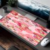 Musemat med jordbærkake-print, for tastaturunderlag, laptop PC-matte for kontor og hjemmebruk, skrivebordsdekorasjon, perfekt bursdagsgave til gamere