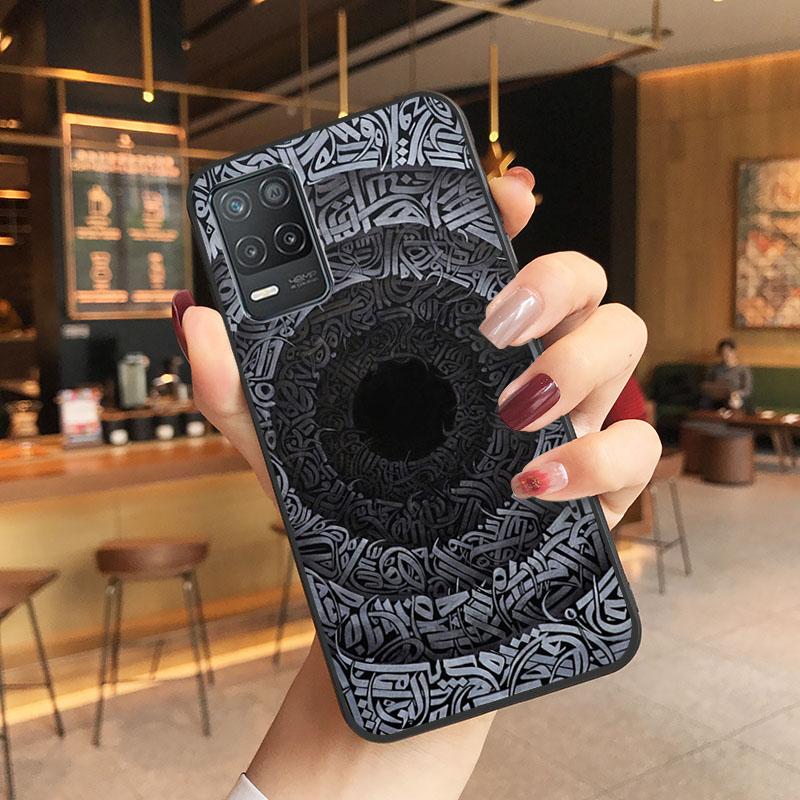 Pokras Lampas Graffiti Case for OPPO Realme GT 2 Pro X2 Pro XT C25S 8 7 6 Pro 6i Realme GT Master C3 C21 C21Y C11 X3 SuperZoom