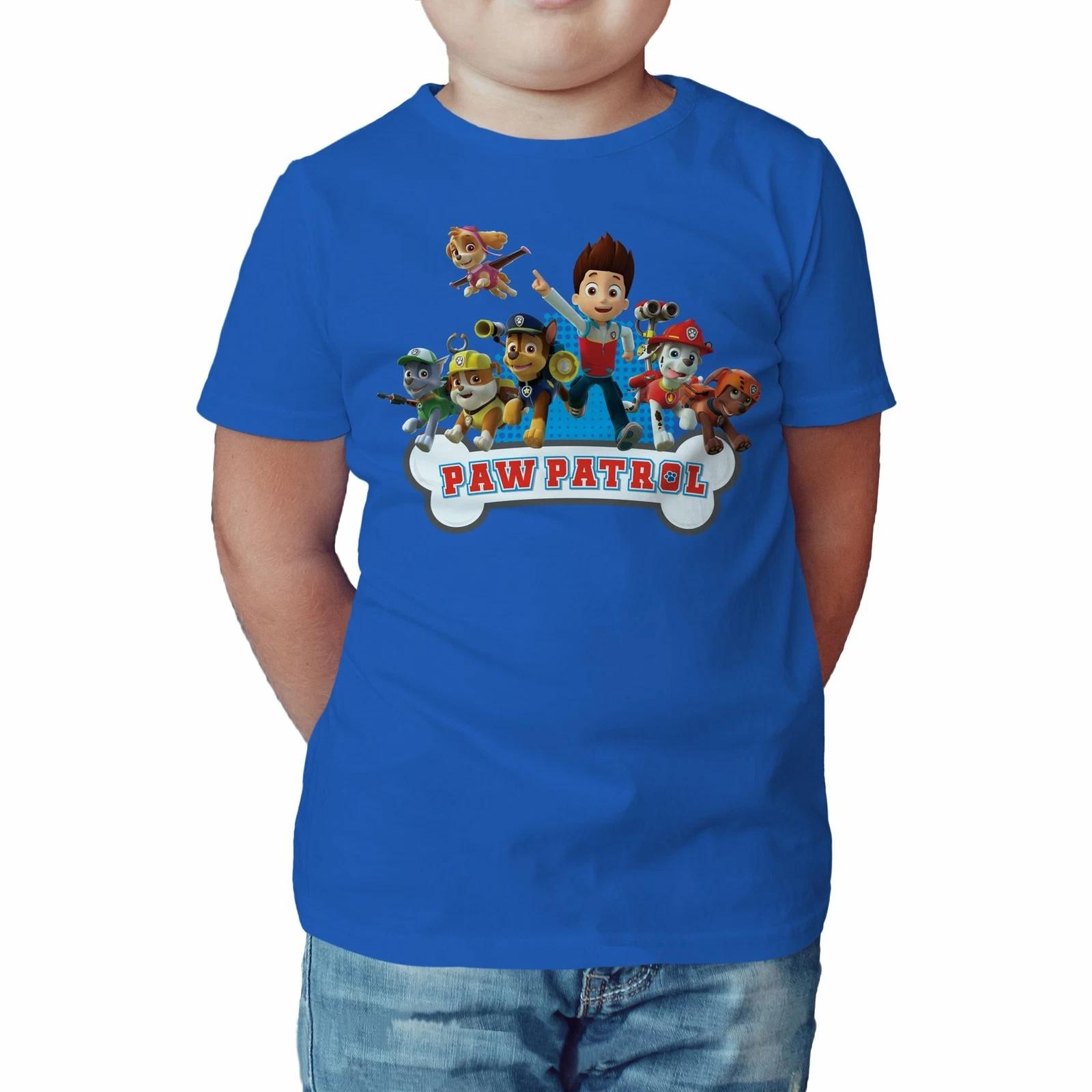 Paw Patrol Kids Favorite Group Pups Hero Adventure Squad T-Shirt 130