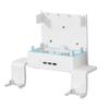Wall Mount Bracket Built-in Cooling Fan Controller Holder Stand with LED Lighting USB Output for XB Series S Host