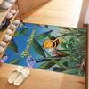 Biene Maja Customize Text Floor Mat Design for Hallway Kitchen Study room Outdoor Antislip Carpet Anime Office Decor Best for Christmas