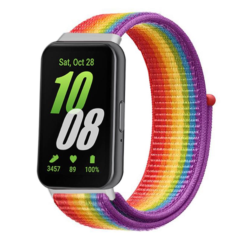 Nylon Loop for Samsung Galaxy Fit 3 strap Accessories Breathable Adjustable Replacement correa Sport bracelet galaxy fit3 band