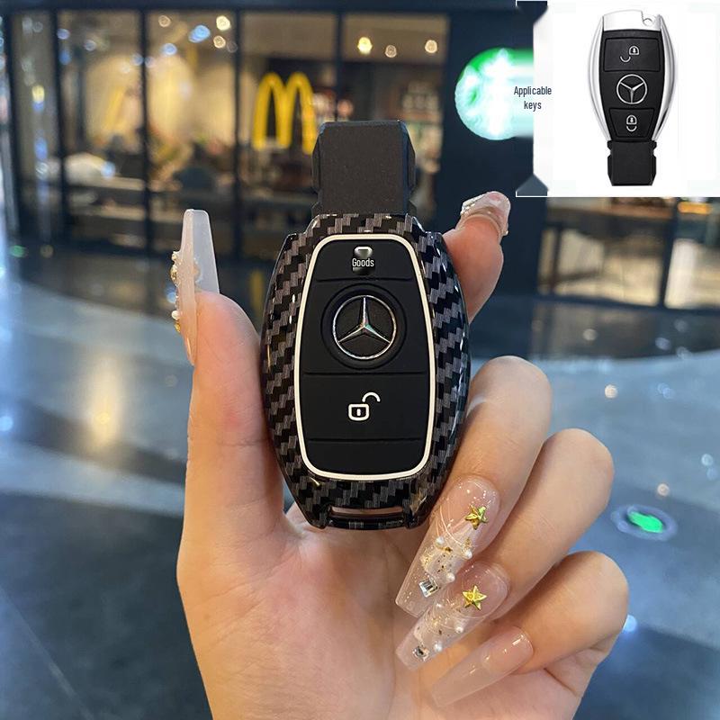 Mercedes-Benz Schlüsselhülle für E-Klasse E300, Neue C-Klasse C200L, GLC260, A/S-Klasse, GLA/GLB Modelle.