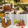 Modern Minimalist Handwoven Basket With Pp Material For Storage And Organizer Use