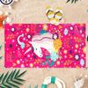 1pc Unicorn Beach Towel Quick-drying Super Absorbent Suitable for Swimming Beach Pool Gym Summer Gift for Friends And Families