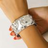 Minority Design Wide Open Bangle Europe American Style Exaggerated Bracelet  Decoration