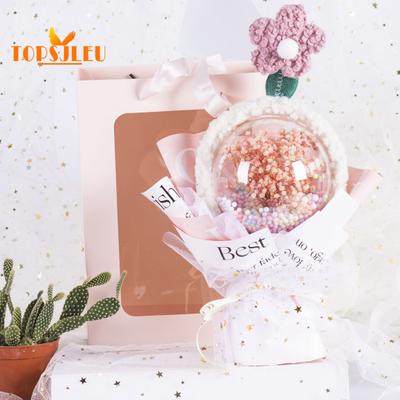Faux Bouquet,Creative Novelty,Mothers Day Gift,Babysbreath Fake Bouquet,Ball Cover Teachers Day Accessories