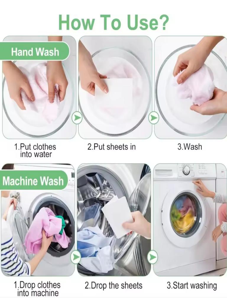 30-120 Pezzi Pastiglie Bucato Detersivo in Polvere Concentrato Sapone Bucato Lavatrice Vestiti Fogli Detergenti Potenti